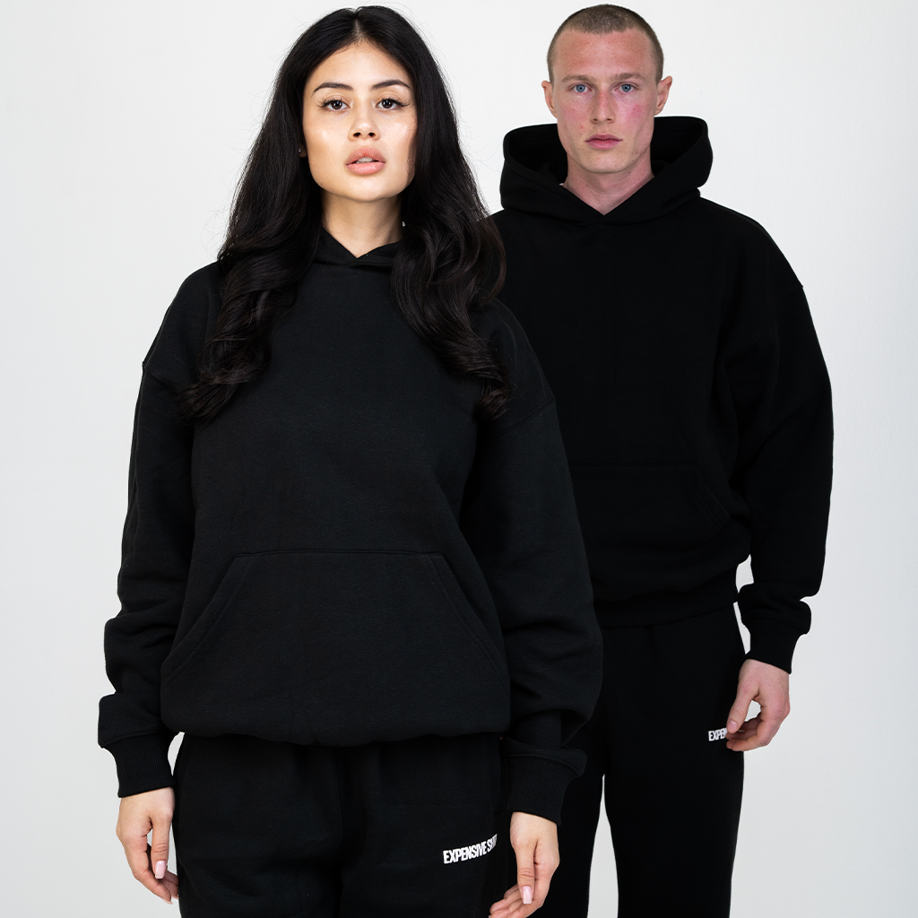 Expensive black hoodie hotsell